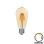 Λαμπτήρας LED ST64 Bulb pakoworld dimmable 8W E27 2700K amber **