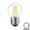 Λαμπτήρας LED G45 Bulb pakoworld dimmable 4W E27 clear **