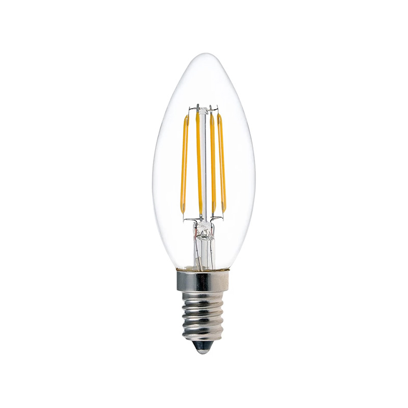 Λαμπτήρας LED C35 Bulb pakoworld 4W 3000K E14 clear ** Λαμπτήρας LED C35 Bulb pakoworld 4W 3000K E14 clear **