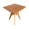 Τραπέζι Cadrada pakoworld teak ξύλο σε φυσική απόχρωση 70x70x76εκ ** Τραπέζι Cadrada pakoworld teak ξύλο σε φυσική απόχρωση 70x70x76εκ **