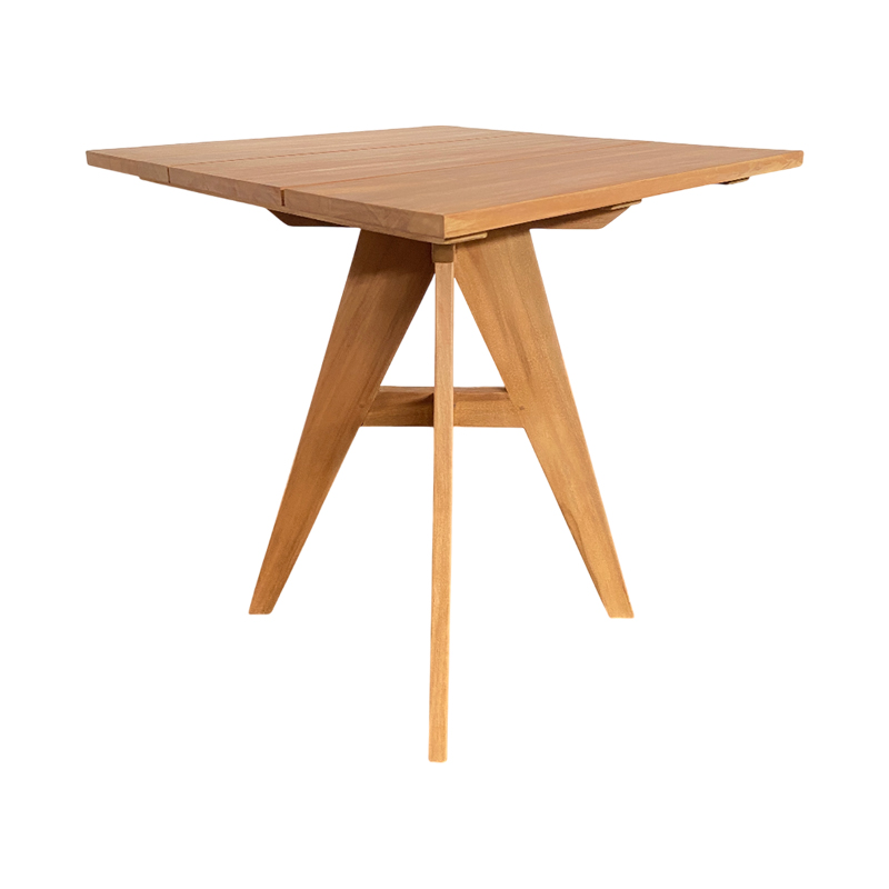 Τραπέζι Cadrada pakoworld teak ξύλο σε φυσική απόχρωση 70x70x76εκ ** Τραπέζι Cadrada pakoworld teak ξύλο σε φυσική απόχρωση 70x70x76εκ **