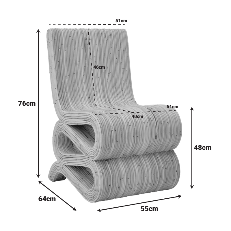 Πολυθρόνα Favorsy pakoworld rattan σε φυσική απόχρωση 52x65x90εκ **