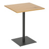 Τραπέζι Nerobian pakoworld mdf σε sonoma απόχρωση 60x60x75εκ **