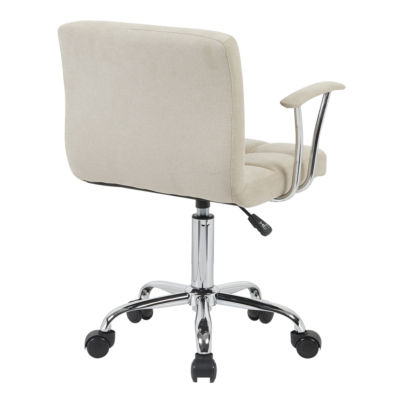 Καρέκλα γραφείου Buleco pakoworld μπεζ ύφασμα 56x46x74-86εκ ** Καρέκλα γραφείου Buleco pakoworld μπεζ ύφασμα 56x46x74-86εκ **