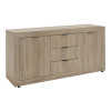 Μπουφές Doha pakoworld σε sonoma απόχρωση 180x45x80.5εκ ** Μπουφές Doha pakoworld σε sonoma απόχρωση 180x45x80.5εκ **