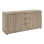 Μπουφές Doha pakoworld σε sonoma απόχρωση 180x45x80.5εκ **