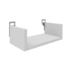 Ραφιέρα τοίχου Derva pakoworld σε λευκή απόχρωση 30x15x10cm **