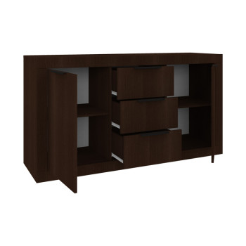 Μπουφές Doha pakoworld σε wenge απόχρωση 150x45x80.5εκ ** Μπουφές Doha pakoworld σε wenge απόχρωση 150x45x80.5εκ **