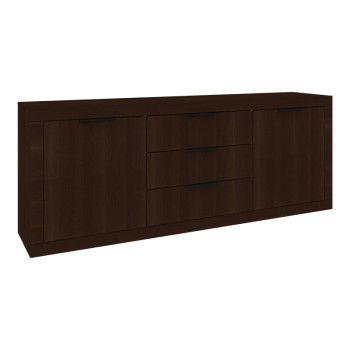 Μπουφές Doha pakoworld σε wenge απόχρωση 210x45x80.5εκ **