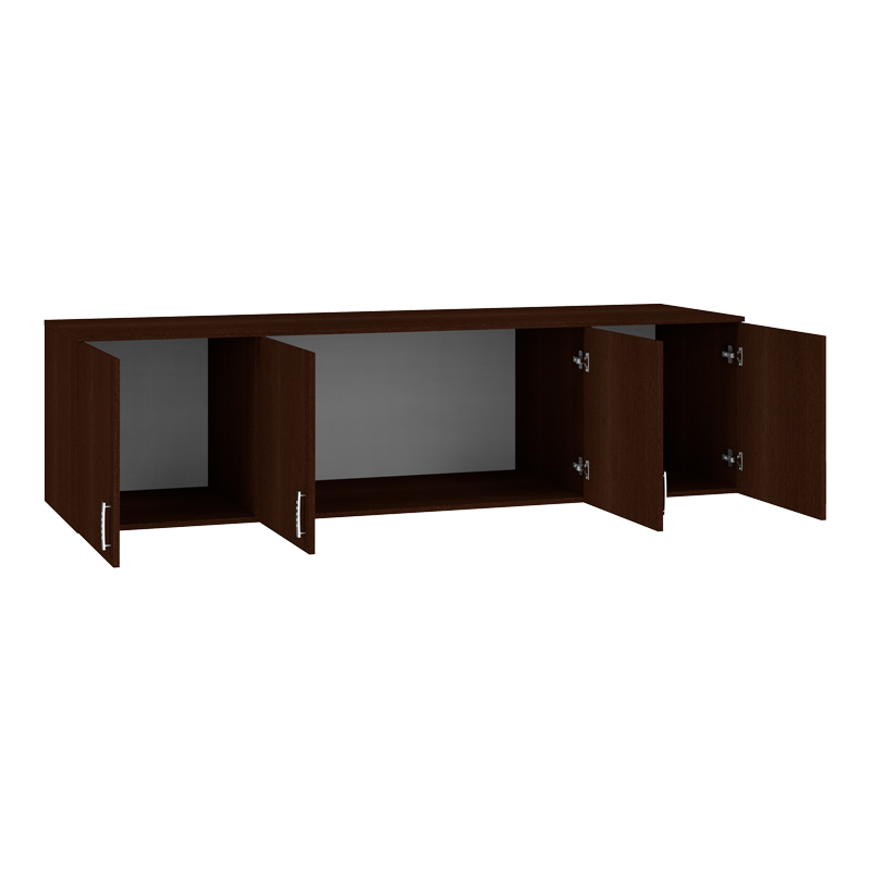 Πατάρι ντουλάπας Royal pakoworld τετράφυλλο wenge 200x58x53εκ **