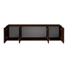 Πατάρι ντουλάπας Royal pakoworld τετράφυλλο wenge 200x58x53εκ **