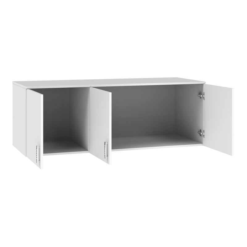Πατάρι ντουλάπας Royal pakoworld τρίφυλλο λευκό 150x58x53εκ ** Πατάρι ντουλάπας Royal pakoworld τρίφυλλο λευκό 150x58x53εκ **