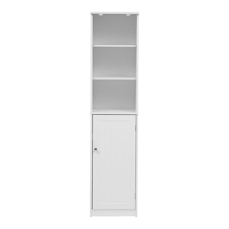 Ντουλάπι-στήλη Desilia pakoworld mdf λευκό 37x30x160εκ ** Ντουλάπι-στήλη Desilia pakoworld mdf λευκό 37x30x160εκ **