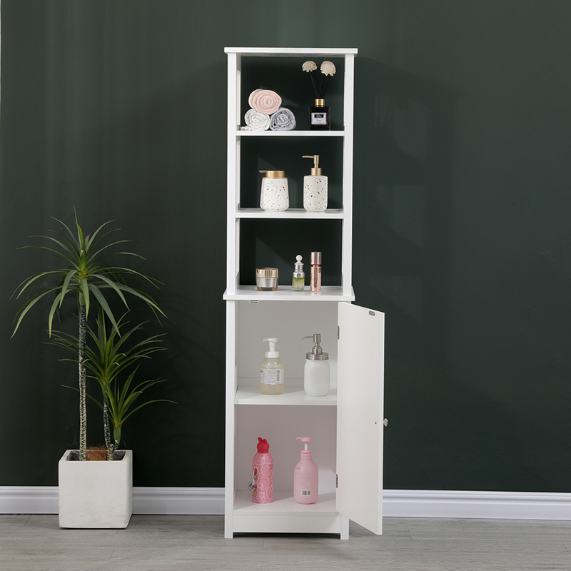 Ντουλάπι-στήλη Larben pakoworld mdf λευκό 40x33x150εκ ** Ντουλάπι-στήλη Larben pakoworld mdf λευκό 40x33x150εκ **