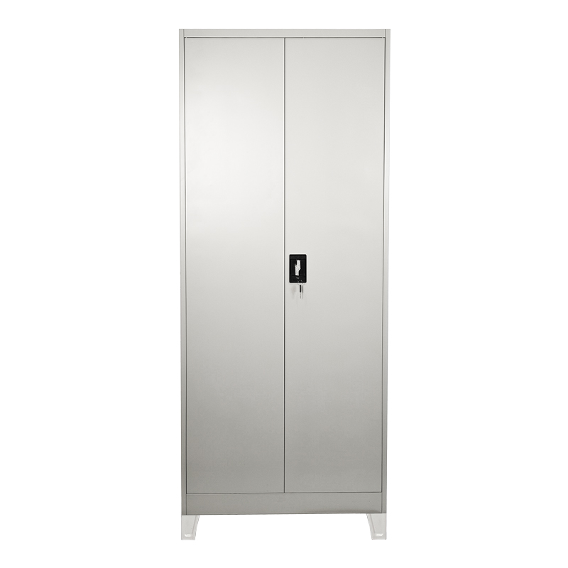 Μεταλλική ντουλάπα Ugren pakoworld σε ανοιχτό γκρι 70x40x190εκ **