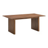 Τραπέζι Eleganza pakoworld mdf σε καρυδί απόχρωση 180x99x75.8εκ ** Τραπέζι Eleganza pakoworld mdf σε καρυδί απόχρωση 180x99x75.8εκ **
