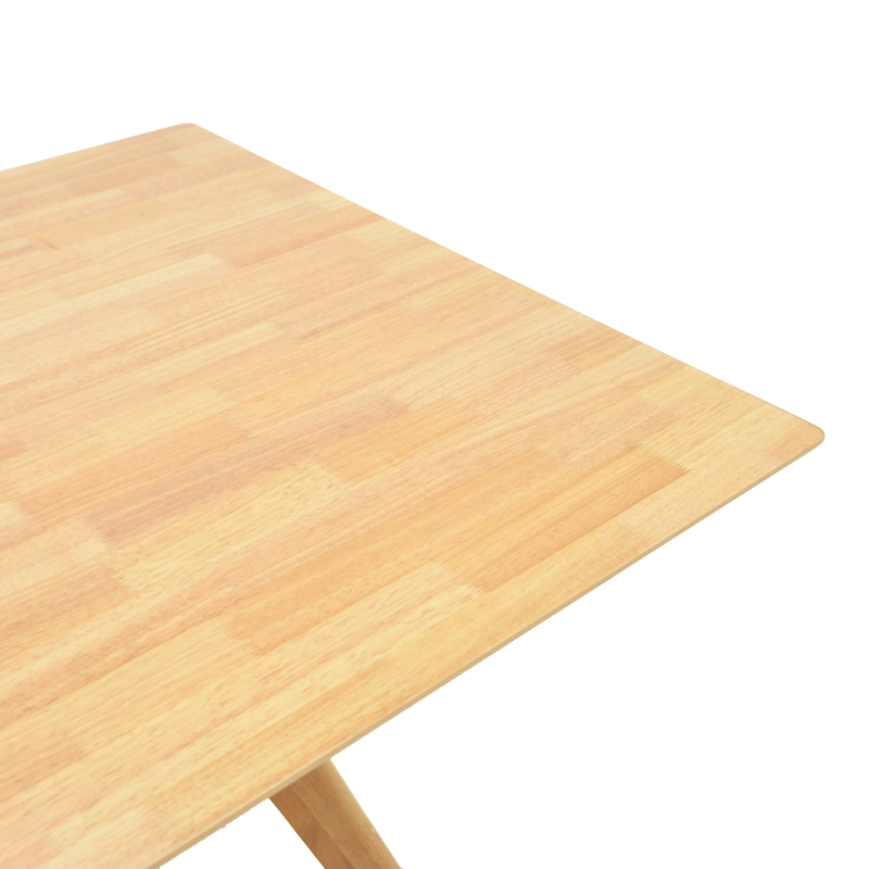 Τραπέζι Raffles pakoworld rubberwood με mdf σε φυσική απόχρωση 150x90x76εκ ** Τραπέζι Raffles pakoworld rubberwood με mdf σε φυσική απόχρωση 150x90x76εκ **