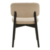 Καρέκλα Siena pakoworld μπεζ ύφασμα μαύρο rubberwood 48x50x81εκ - 2τμχ. Καρέκλα Siena pakoworld μπεζ ύφασμα μαύρο rubberwood 48x50x81εκ - 2τμχ.