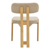 Καρέκλα Genoa pakoworld sonoma rubberwood και μπεζ ύφασμα 50x43x82εκ - 2τμχ. Καρέκλα Genoa pakoworld sonoma rubberwood και μπεζ ύφασμα 50x43x82εκ - 2τμχ.
