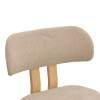 Καρέκλα Genoa pakoworld sonoma rubberwood και μπεζ ύφασμα 50x43x82εκ - 2τμχ. Καρέκλα Genoa pakoworld sonoma rubberwood και μπεζ ύφασμα 50x43x82εκ - 2τμχ.
