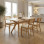 Τραπεζαρία Raffles pakoworld σετ 5τεμ rubberwood με pe rattanσε φυσική απόχρωση 150x90x76εκ **