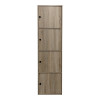 Ντουλάπι-στήλη Gabino pakoworld σε sonoma απόχρωση 40x39x158εκ ** Ντουλάπι-στήλη Gabino pakoworld σε sonoma απόχρωση 40x39x158εκ **