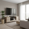 Έπιπλο τηλεόρασης Sasa pakoworld σε sonoma απόχρωση 120x35x41.5εκ ** Έπιπλο τηλεόρασης Sasa pakoworld σε sonoma απόχρωση 120x35x41.5εκ **
