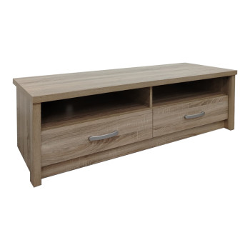 Έπιπλο τηλεόρασης Podizor pakoworld σε sonoma απόχρωση 120x45x42.5εκ **