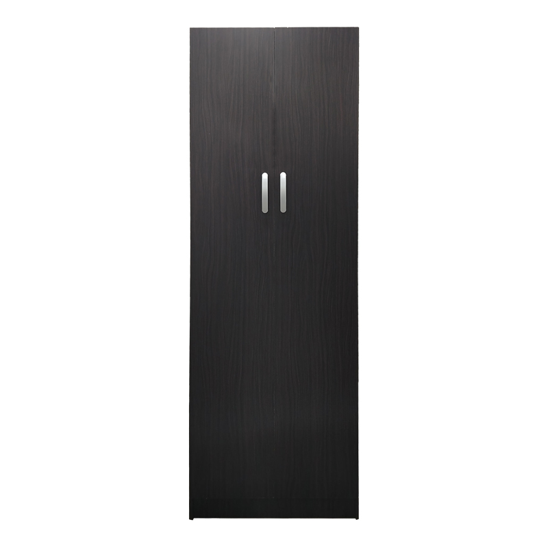 Ντουλάπα δίφυλλη Athos pakoworld σε wenge απόχρωση 60x42x180εκ **