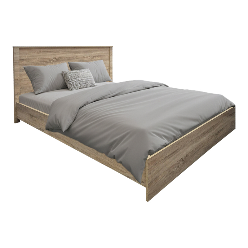 Κρεβάτι Athos pakoworld σε sonoma απόχρωση 160x200εκ ** Κρεβάτι Athos pakoworld σε sonoma απόχρωση 160x200εκ **