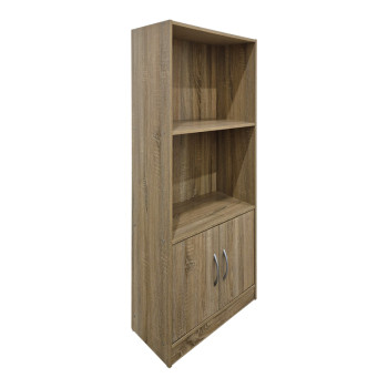 Βιβλιοθήκη Tekaro pakoworld sonoma 60x30x120εκ **