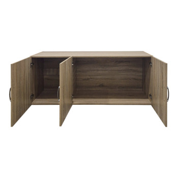 Πατάρι ντουλάπας τρίφυλλο Alvia pakoworld sonoma 150x51x60εκ ** Πατάρι ντουλάπας τρίφυλλο Alvia pakoworld sonoma 150x51x60εκ **