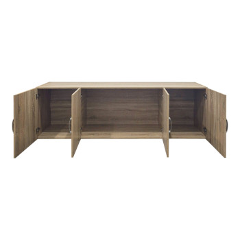 Πατάρι ντουλάπας τετράφυλλο Alvia pakoworld sonoma 200x51x60εκ ** Πατάρι ντουλάπας τετράφυλλο Alvia pakoworld sonoma 200x51x60εκ **