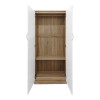Ντουλάπα εξάφυλλη Athos I pakoworld sonoma-λευκό 240x42x180εκ ** Ντουλάπα εξάφυλλη Athos I pakoworld sonoma-λευκό 240x42x180εκ **