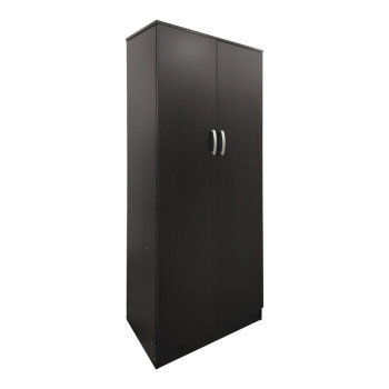 Ντουλάπα εξάφυλλη με πατάρι Athos ΙΙ pakoworld wenge 240x42x240εκ **