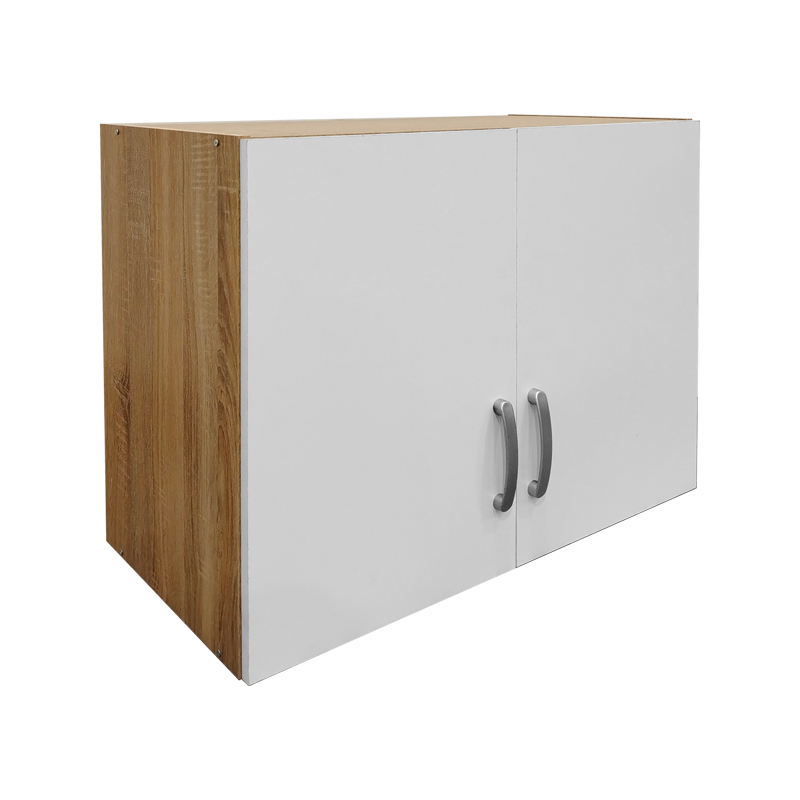 Ντουλάπα εξάφυλλη με πατάρι Athos ΙΙ pakoworld sonoma-λευκή 240x42x240εκ ** Ντουλάπα εξάφυλλη με πατάρι Athos ΙΙ pakoworld sonoma-λευκή 240x42x240εκ **
