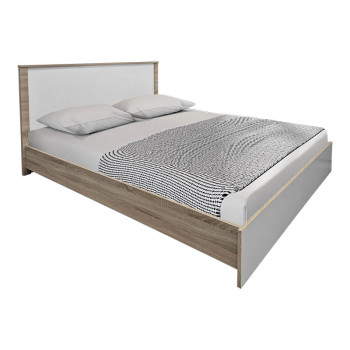 Σετ Κρεβατοκάμαρας Athos Sonoma Λευκό με Κρεβάτι 160x200εκ Σετ 3τεμ ** Σετ Κρεβατοκάμαρας Athos Sonoma Λευκό με Κρεβάτι 160x200εκ Σετ 3τεμ **
