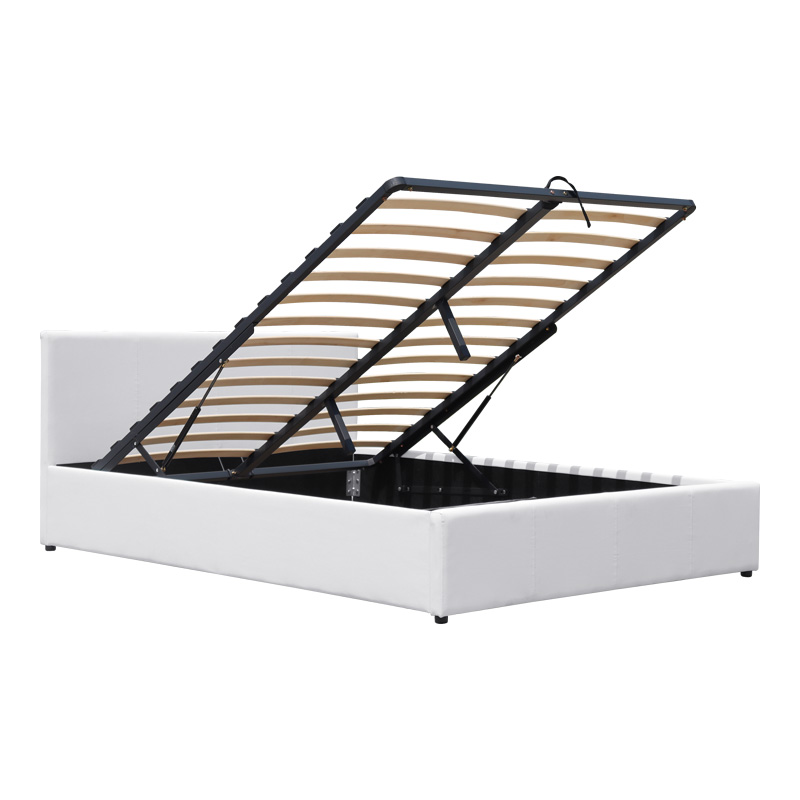 Κρεβάτι Dellia pakoworld με αποθηκευτικό χώρο pu λευκό 150x200εκ ** Κρεβάτι Dellia pakoworld με αποθηκευτικό χώρο pu λευκό 150x200εκ **