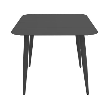 Τραπέζι Vista pakoworld αλουμίνιο σε μαύρη απόχρωση 80x80x72εκ ** Τραπέζι Vista pakoworld αλουμίνιο σε μαύρη απόχρωση 80x80x72εκ **
