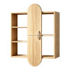 Ραφιέρα τοίχου Jonna pakoworld sonoma MDF 60x10x80εκ ** Ραφιέρα τοίχου Jonna pakoworld sonoma MDF 60x10x80εκ **